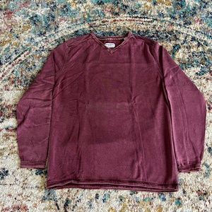 Tommy Bahama Distressed V Neck Pullover